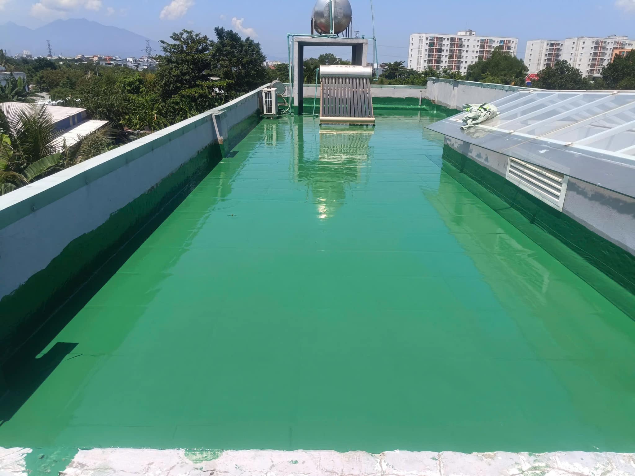 chống thấm bằng sơn epoxy