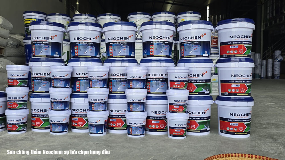 sơn chống thấm neochem phù hợp cho mọi công trình