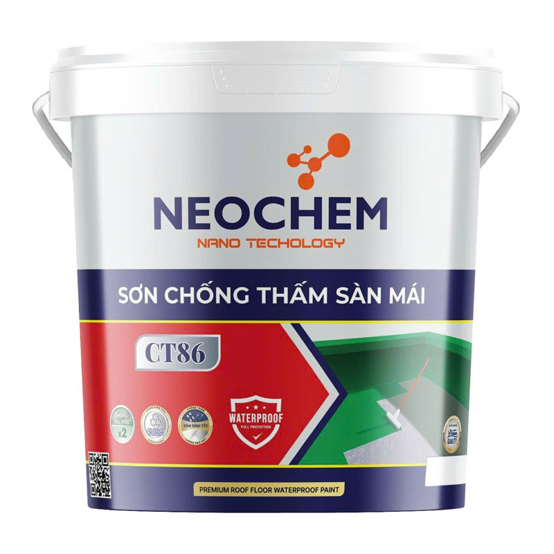sơn chống thấm sàn mái neochem ct86