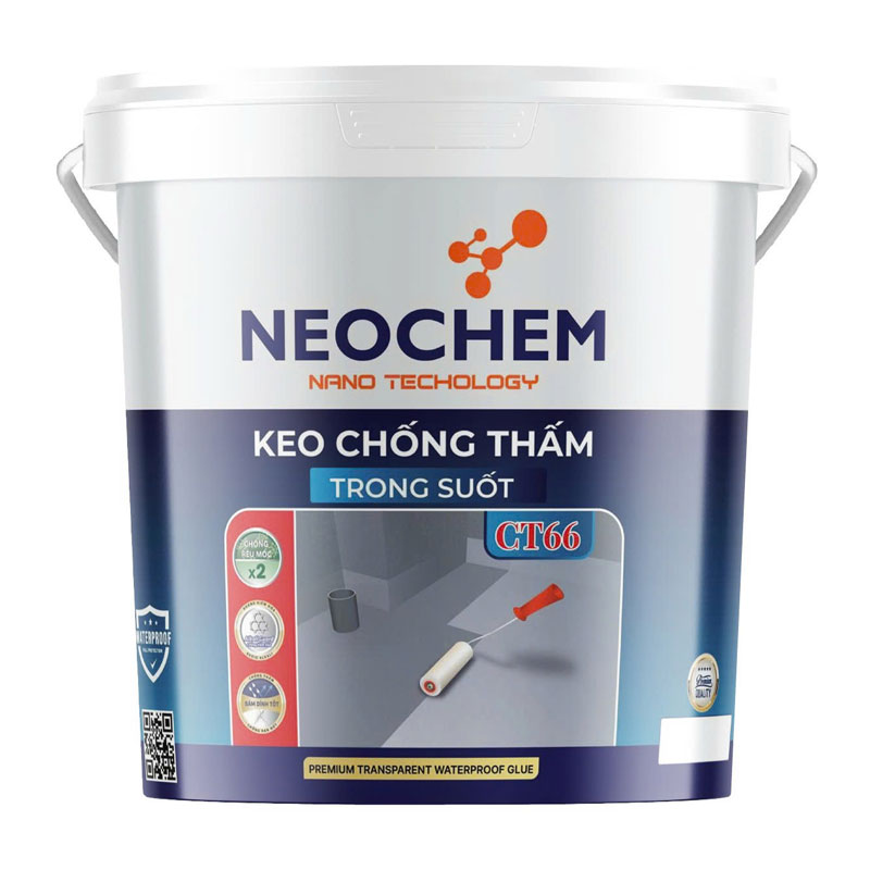 keo chống thấm trong suốt neochem ct66
