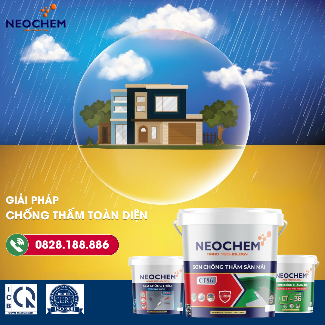 sơn chống thấm neochem đỉnh cao chất lượng