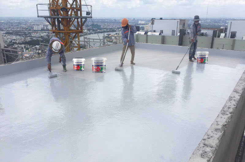 vì sao cần chống thấm sân thượng