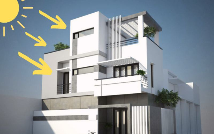 Chọn sơn tường chống nóng có khả năng phản xạ và cách nhiệt