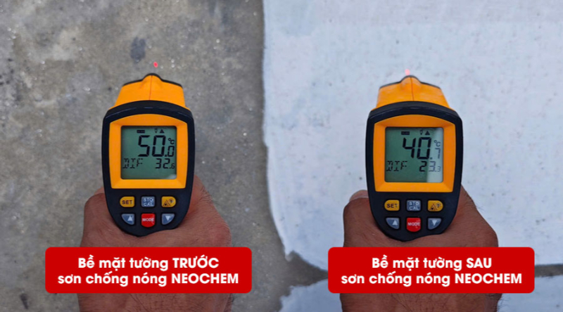 Sơn chống nóng Neochem- lựa chọn ưu việt cho mọi công trình