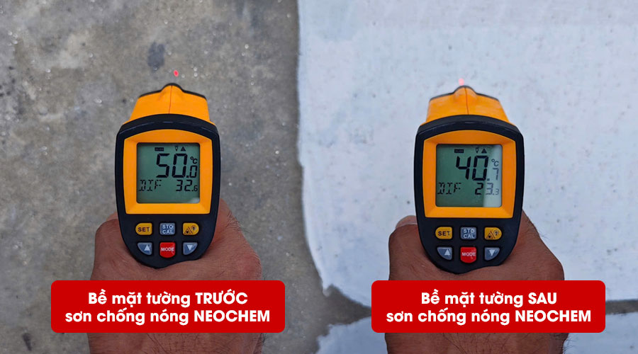 sơn chống nóng tường neochem cao cấp