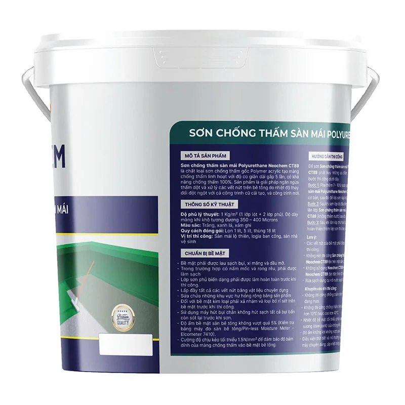 Banner Sơn chống thấm sàn Polyurethane NEOCHEM CT89 2
