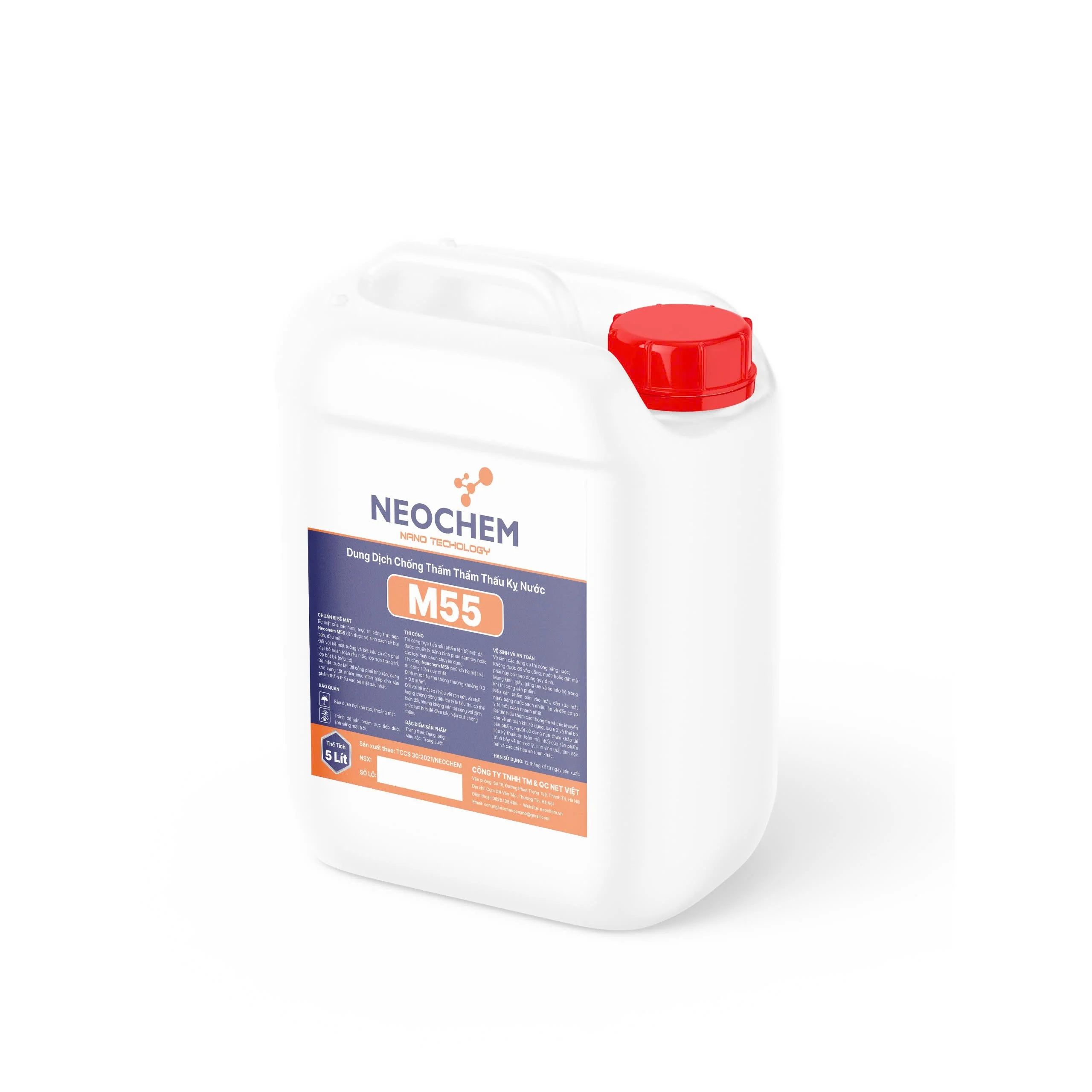 Banner Chống thấm thẩm thấu cho bê tông Neochem M55 1